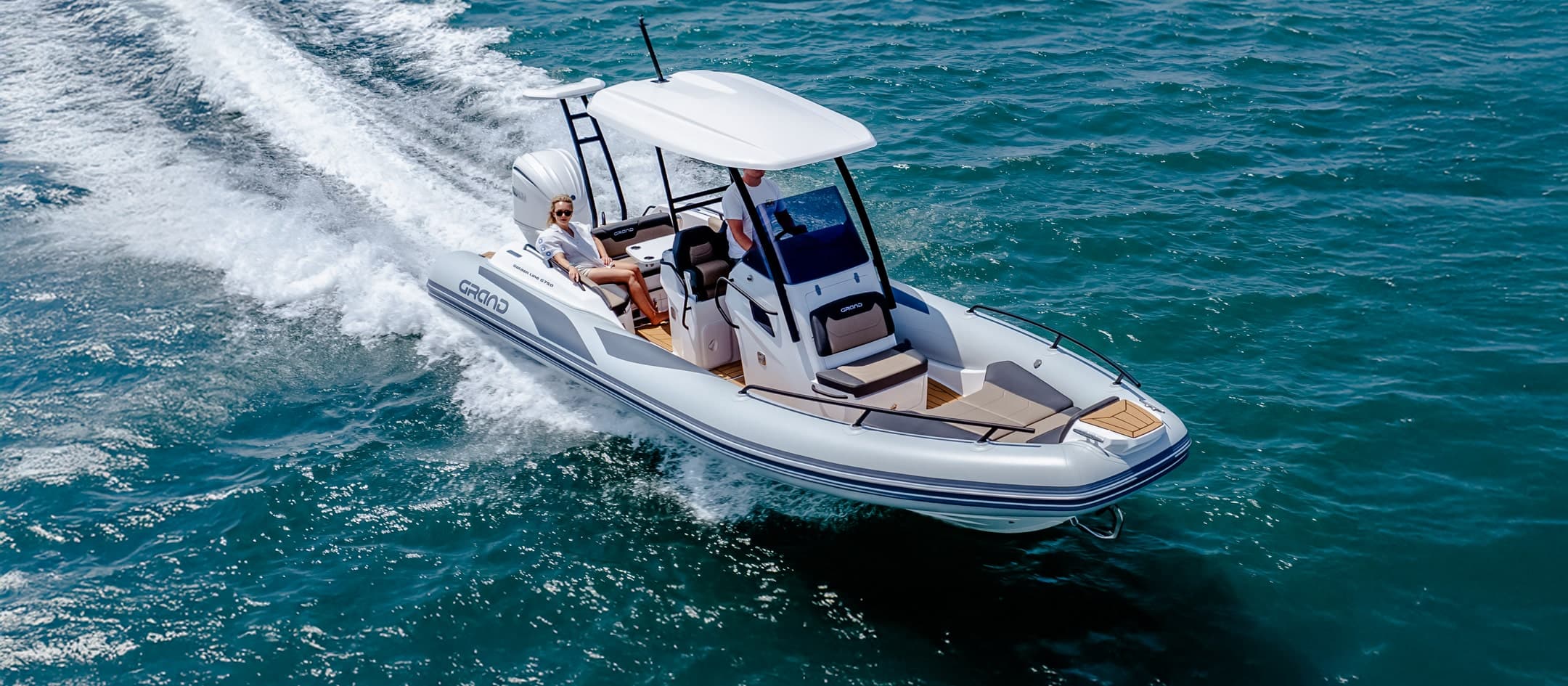A GRAND RIB underway in the Algarve